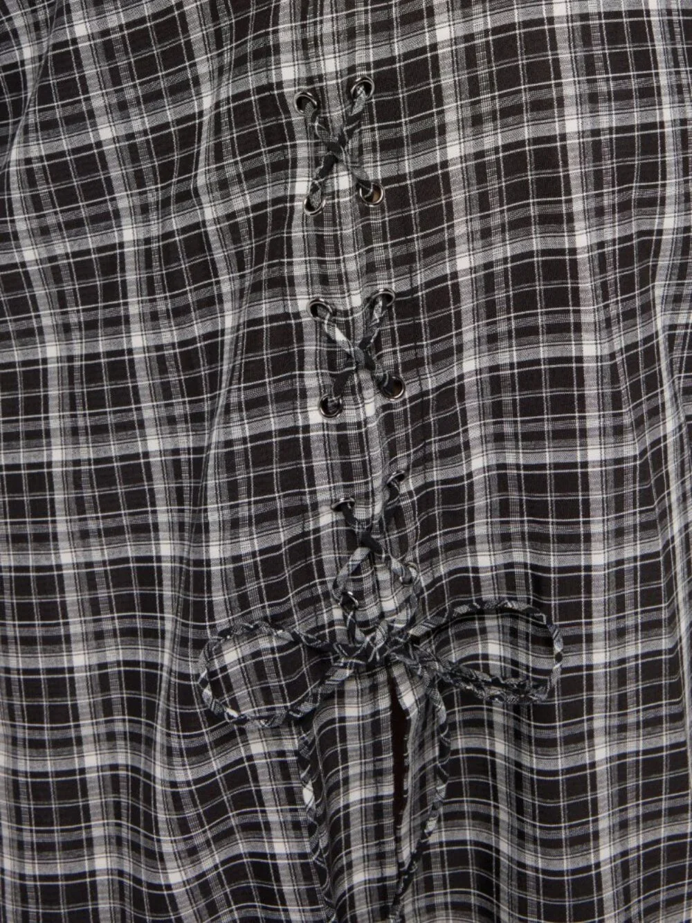 Chapel Blessing Plaid Midi Skirt